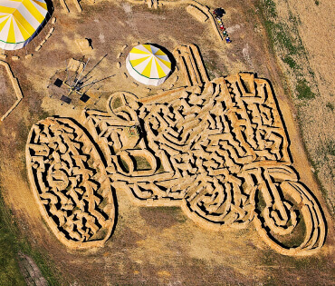 John Deere Model A Maze